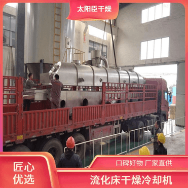 TAYACN Drying Ammonium thiocyanate ZLG series vibration fluidized bed dryer
