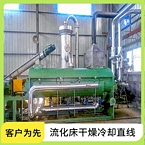 TAYACN Drying Metal powder ZLG series vibration fluidized bed dryer
