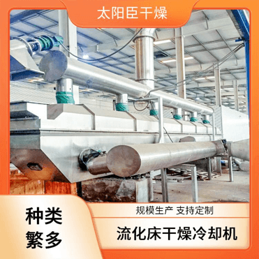 TAYACN Drying Wet ammonium sulfate ZLG series vibration fluidized bed dryer