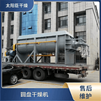 TAYACN Drying Iron oxide green JYG series hollow blade dryer