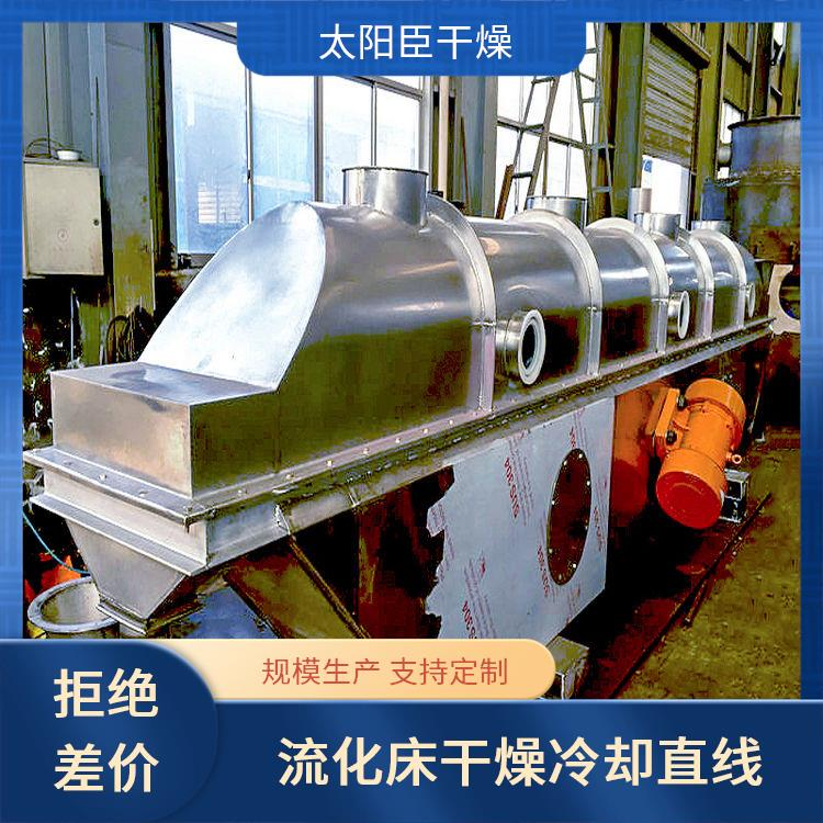 TAYACN Drying Zinc sulfate heptahydrate ZLG series vibration fluidized bed dryer  