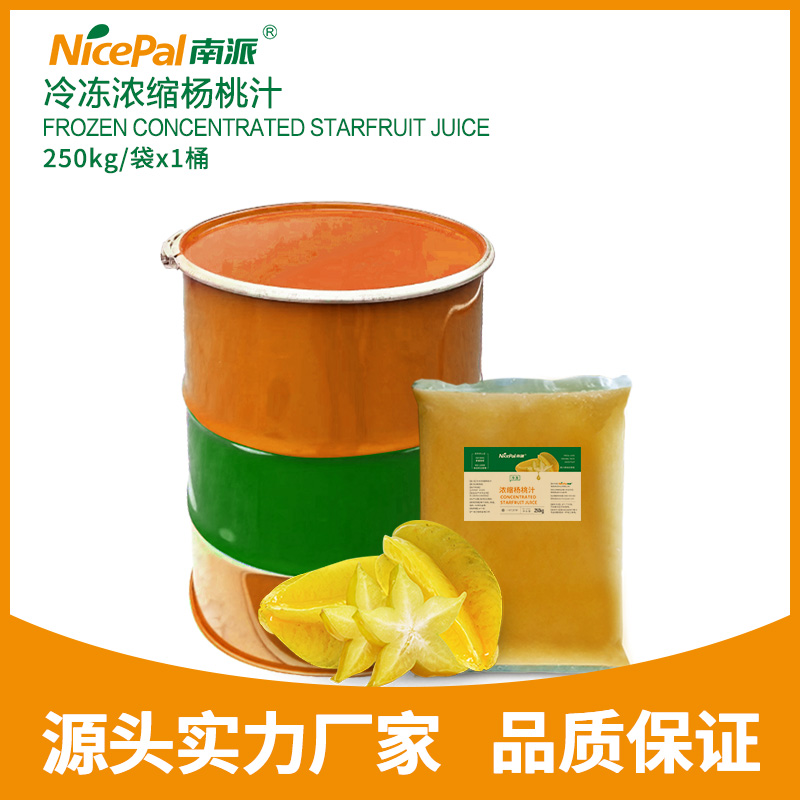 Frozen Concentrated Starfruit Juice (Carambola)  