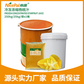 Frozen Concentrated Starfruit Juice (Carambola)