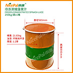 Frozen Concentrated Spinach Juice