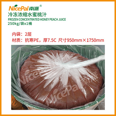 Frozen Concentrated Honey Peach Juice