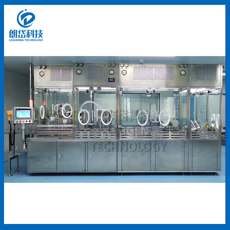 Prefilled Gel Closing Machine Vaccine Injection Syringe Filling Capping Machine  