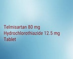 telmisartan 80 mg hydrochlorothiazide 12.5 mg Tablets