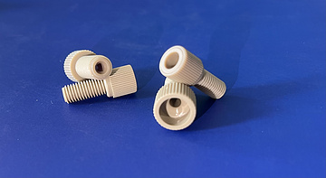 Threaded connector/stopper
