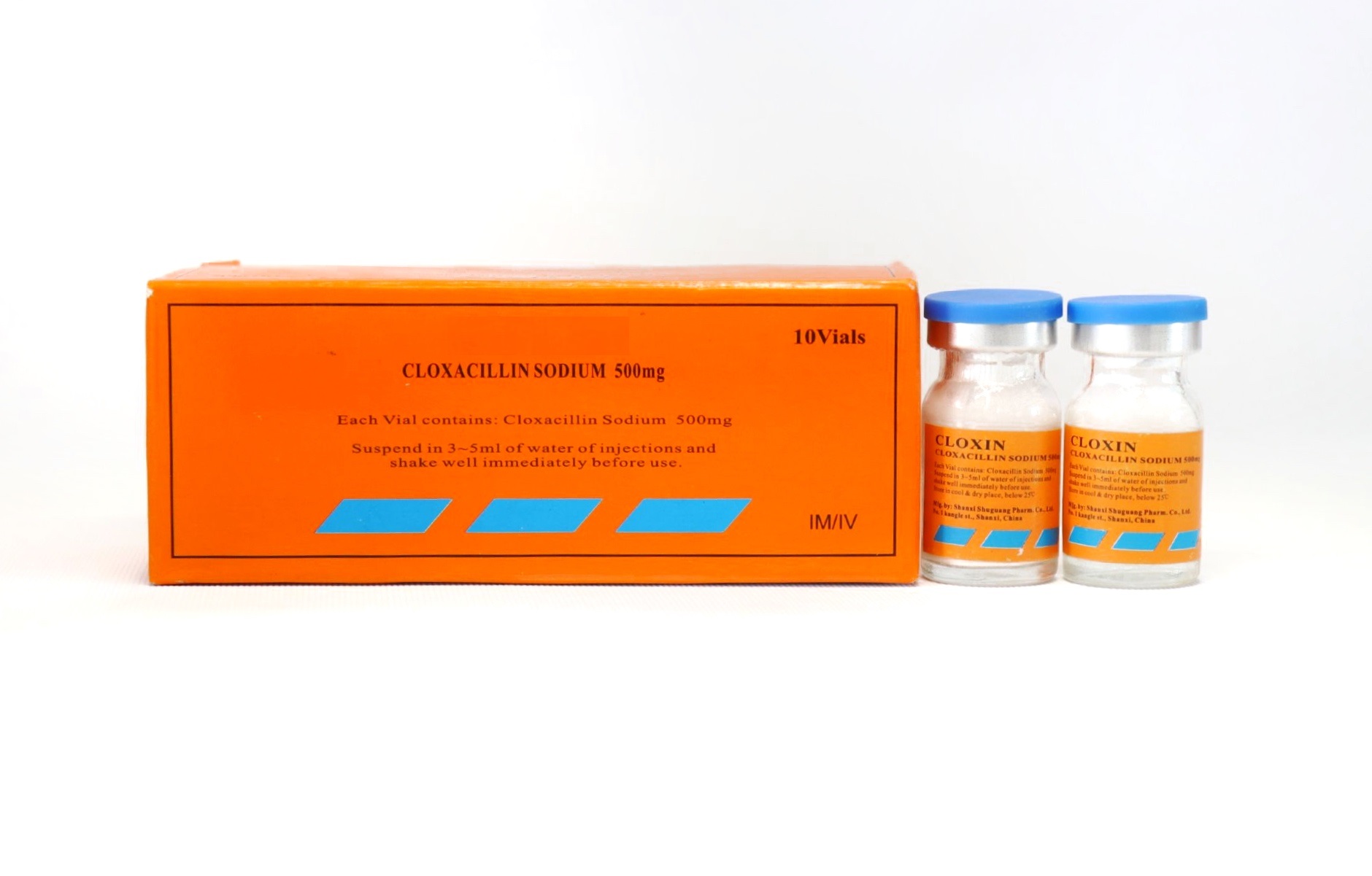 Cloxacillin sodium for injection 500mg