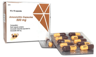 Amoxicillin capsules 500mg