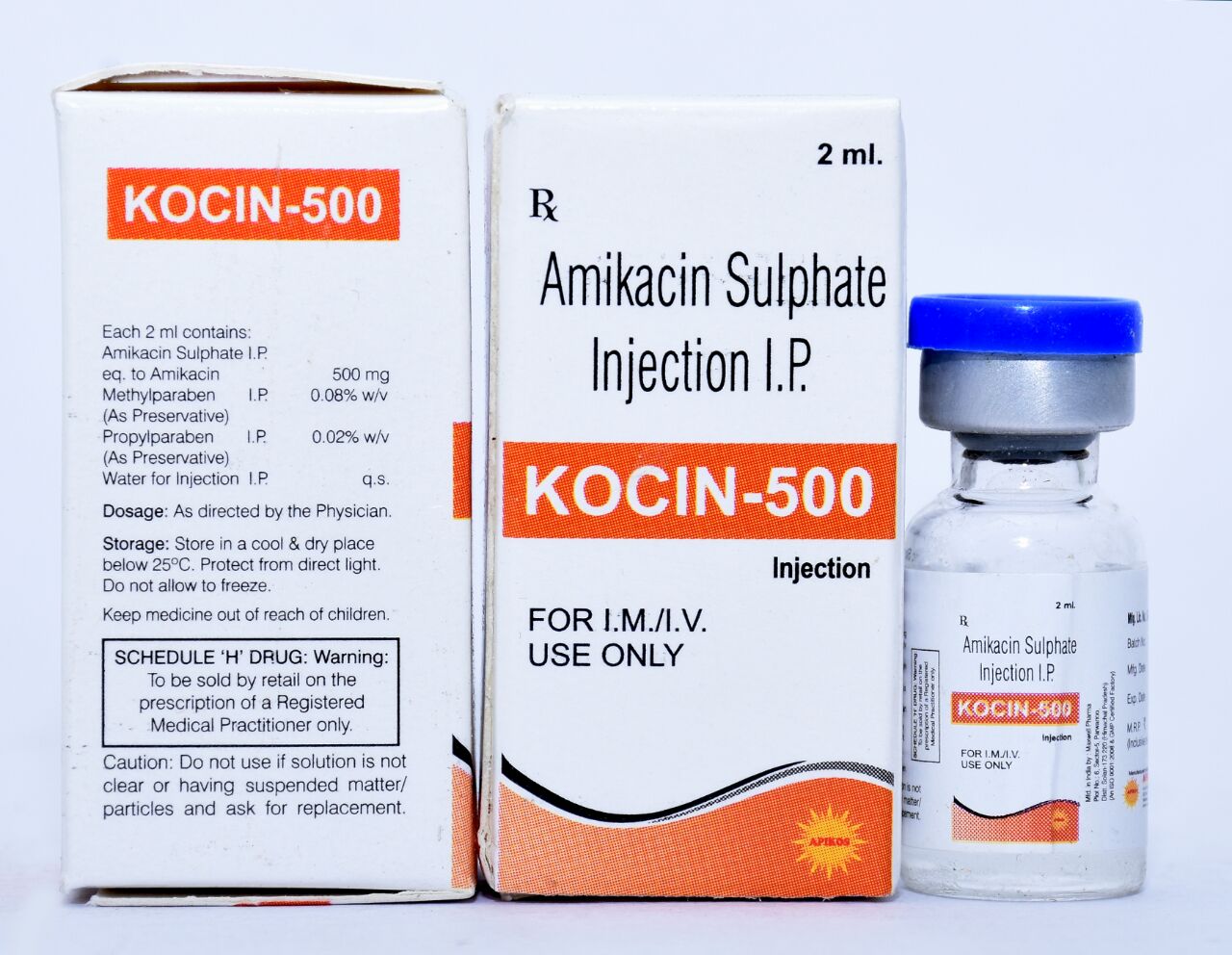 Amikacin Injection 500mg/2ml  
