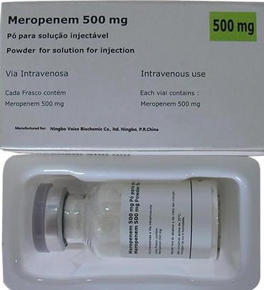 Meropenem for injection 500mg