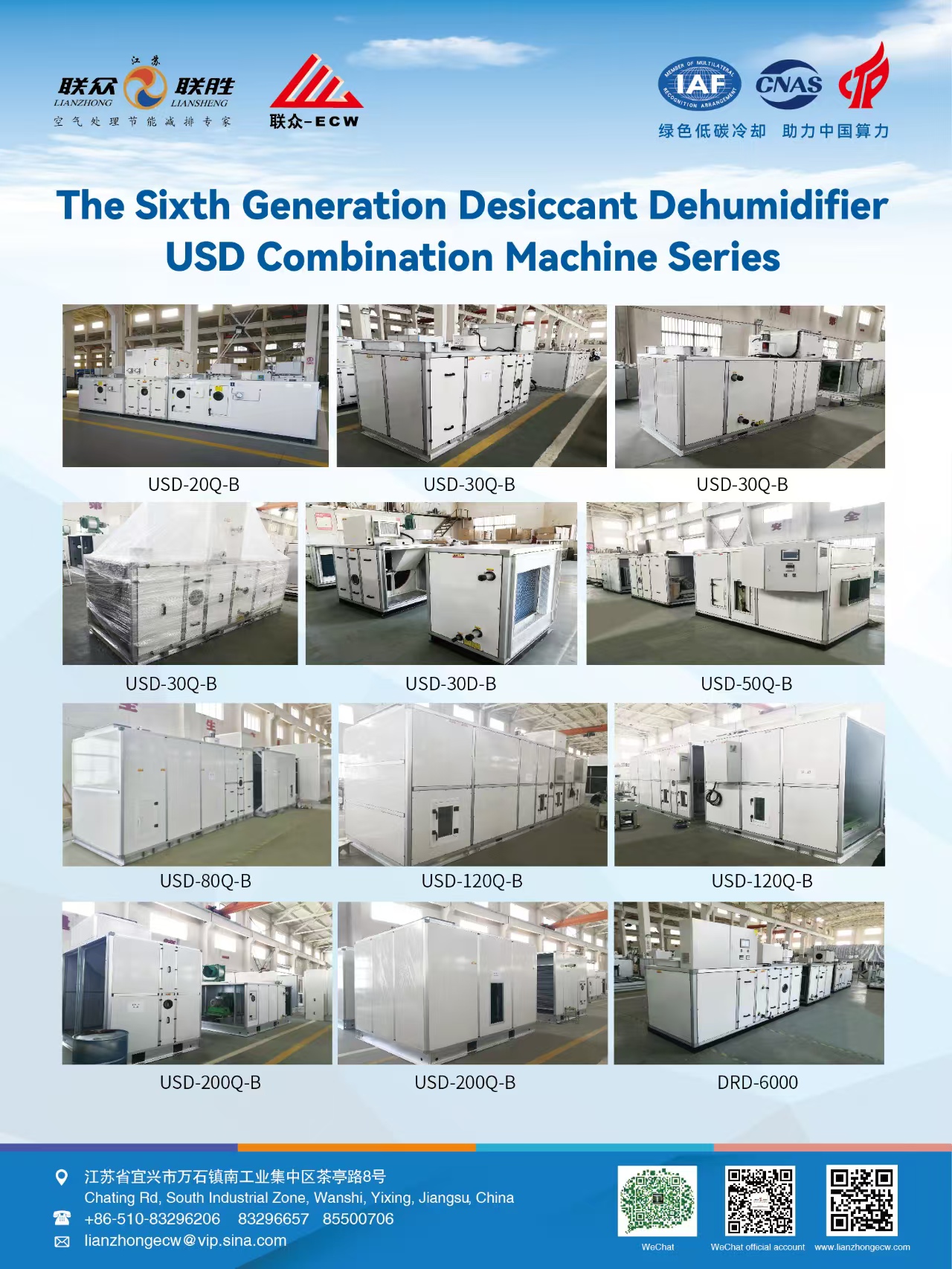 Desiccant wheel dehumidifier