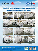 Desiccant wheel dehumidifier