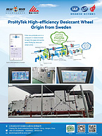 Desiccant wheel dehumidifier