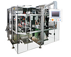 Continuous Twin Bag From,Fill and Seal Machine