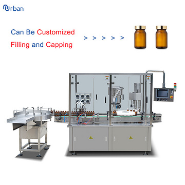 Syrup Filler 6 Nozzles Automatic 30ml 60ml 120ml Energy Drink Syrup Filling Machine