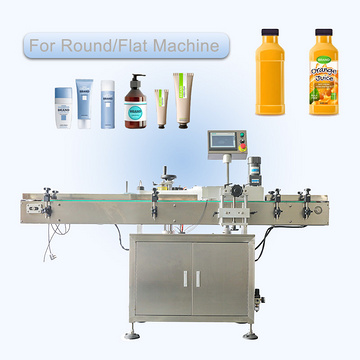 Automatic Round Bottle Label Applicator Equipment 330ml 500ml Water Bottle Roll Sticker Pasting Labe  