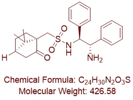 N-((1S,2S)-2-amino-1,2-diphenylethyl)-1-((1S,4R)-7,7-dimethyl-2-oxobicyclo[2.2.1]heptan-1-yl)methane