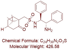 N-((1S,2S)-2-amino-1,2-diphenylethyl)-1-((1S,4R)-7,7-dimethyl-2-oxobicyclo[2.2.1]heptan-1-yl)methane