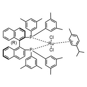 Chloro{(R)-(+)-2,2'-bis[di(3,5-xylyl)phosphino]-1,1'-binaphthyl}(p-cymene)ruthenium(II)chloride