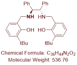 6,6'-((((1S,2S)-1,2-diphenylethane-1,2-diyl)bis(azanediyl)) bis(methylene))bis(2-(tert-butyl)phenol)