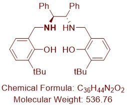 6,6'-((((1S,2S)-1,2-diphenylethane-1,2-diyl)bis(azanediyl)) bis(methylene))bis(2-(tert-butyl)phenol)