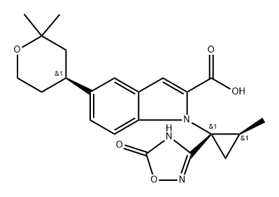 5-[(S)-2,2-Dimethyltetrahydro-2H-pyran-4-yl]-1-[(1S,2S)-2-methyl-1-(5-oxo-4,5-dihydro-1,2,4-oxadiazo