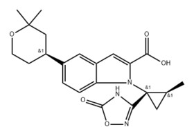 5-[(S)-2,2-Dimethyltetrahydro-2H-pyran-4-yl]-1-[(1S,2S)-2-methyl-1-(5-oxo-4,5-dihydro-1,2,4-oxadiazo