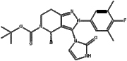 5H-Pyrazolo[4,3-c]pyridine-5-carboxylic acid, 3-(2,3-dihydro-2-oxo-1H-imidazol-1-yl)-2-(4-fluoro-3,5