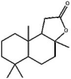 decahydro-3a,6,6,9a-tetramethylnaphtho[2,1-b]furan-2(1H)-one