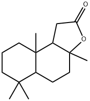 decahydro-3a,6,6,9a-tetramethylnaphtho[2,1-b]furan-2(1H)-one