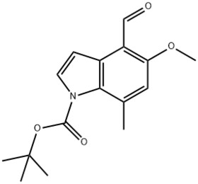 tert-Butyl 4-formyl-5-methoxy-7-methyl-1H-indole-1-carboxylate