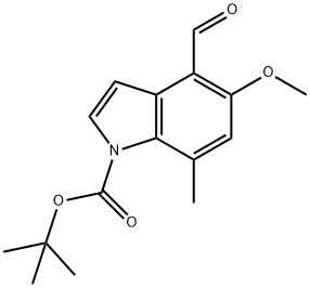 tert-Butyl 4-formyl-5-methoxy-7-methyl-1H-indole-1-carboxylate