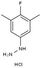 (4-Fluoro-3,5-dimethylphenyl)hydrazine hydrochloride