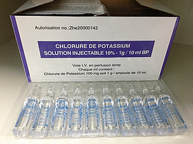 Potassium chloride injection