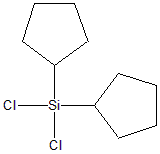 dichloro(dicyclopentyl)silane