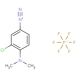 3-chloro-4-(dimethylamino)benzenediazonium hexafluorophosphate