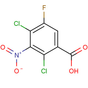 2,4-Dichloro-5-Fluoro-3-Nitrobenzoic Acid