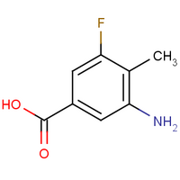 3-Amino-5-fluoro-4-methylbenzoic acid