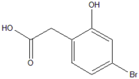 4-Bromo-2-hydroxyphenylacetic acid