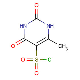 6-Methyl-2,4-dioxo-1H-pyrimidine-5-sulfonyl chloride