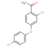 1-Acetyl-2-chloro-4-(4-chlorophenoxy)benzene
