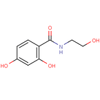 2,4-Dihydroxy-N-(2-hydroxyethyl)benzamide