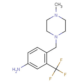 1-methyl-4-(4-nitro-2-(trifluoromethyl)benzyl)piperazine