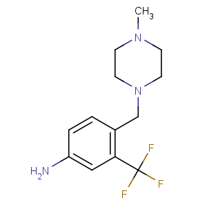 1-methyl-4-(4-nitro-2-(trifluoromethyl)benzyl)piperazine