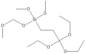 dimethoxy-(methoxymethoxy)-(3,3,3-triethoxypropyl)silane  