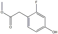 methyl 2-(2-fluoro-4-hydroxyphenyl)acetate