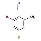 2-Bromo-4-fluoro-6-methylbenzonitrile