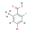 4-Bromo-2-fluoro-6-methylbenzoic acid